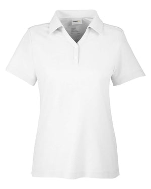 CORE365 Ladies' Fusion ChromaSoft™ Pique Polo - White