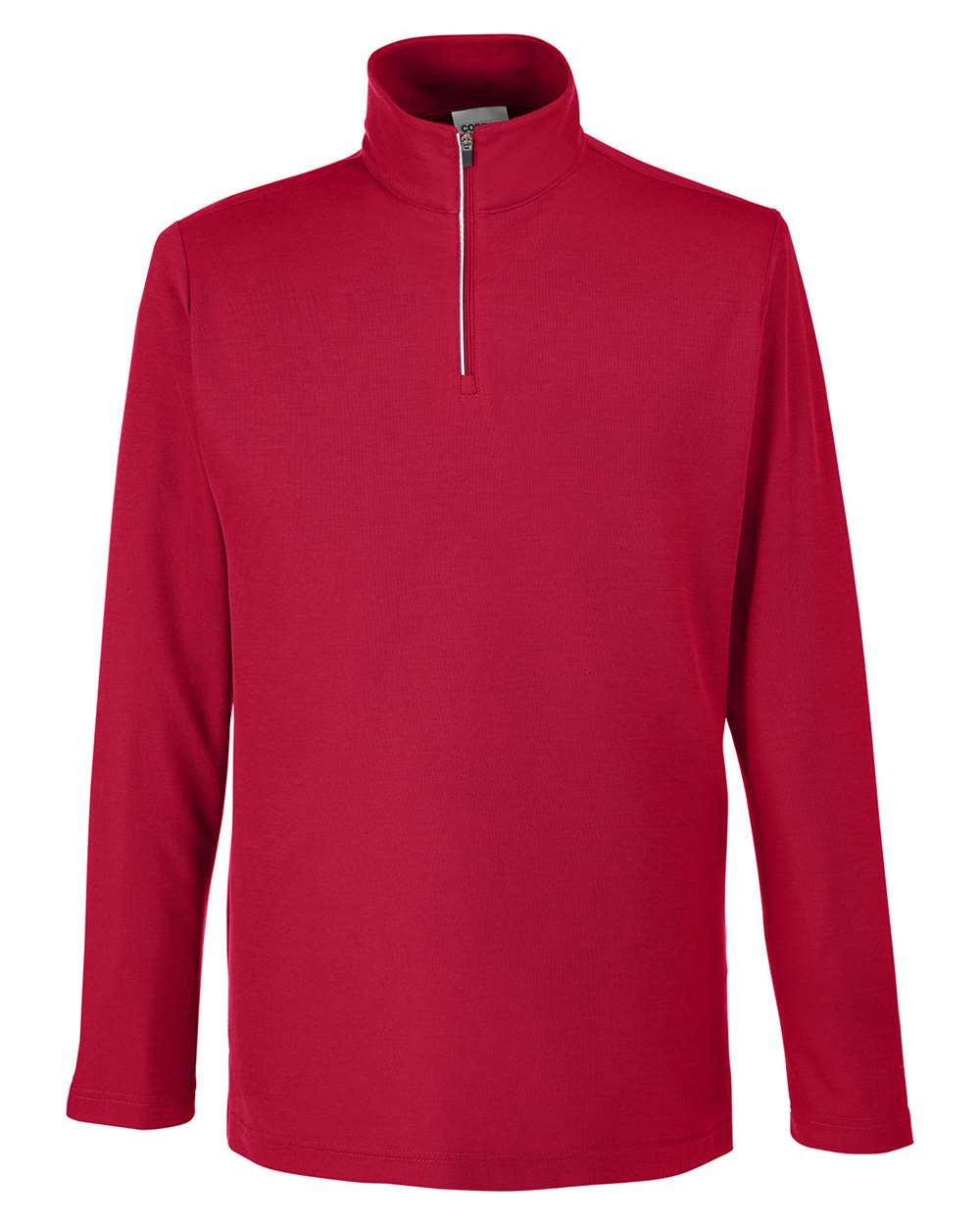 CORE365 Men's Fusion ChromaSoft™ Pique Quarter-Zip - Classic Red