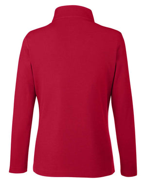 CORE365 Ladies' Fusion ChromaSoft™ Pique Quarter-Zip
