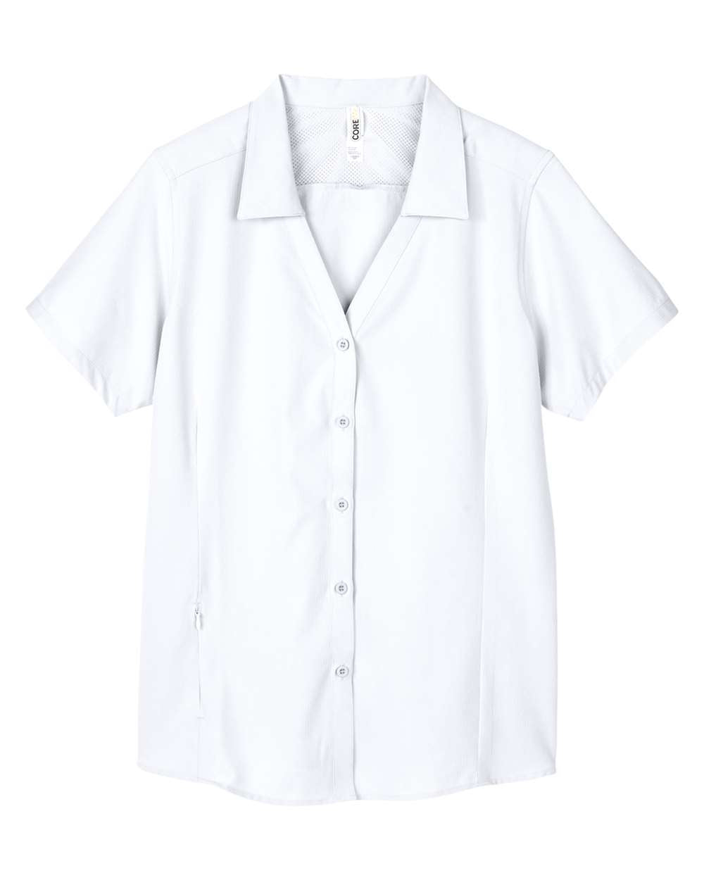CORE365 Ladies' Ultra UVP® Marina Shirt - White