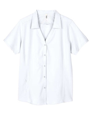 CORE365 Ladies' Ultra UVP® Marina Shirt - White