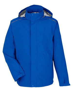 CORE365 Men's Barrier Rain Jacket - True Royal
