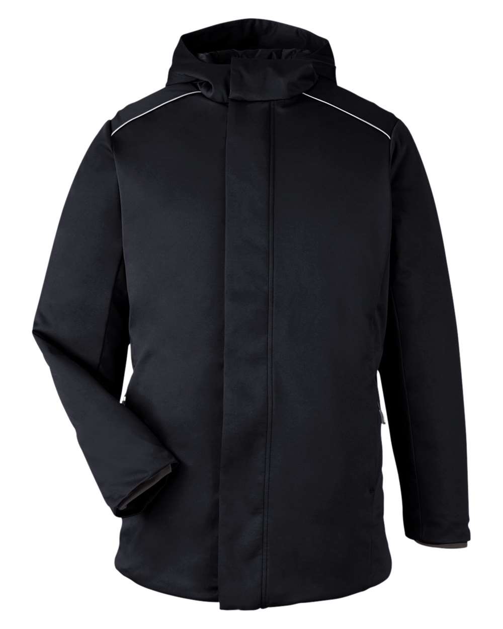 CORE365 Unisex Techno Lite Flat-Fill Insulated Jacket - Black