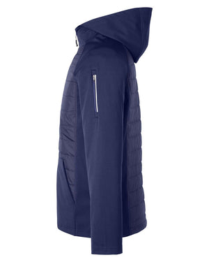 CORE365 Unisex Techno Lite Hybrid Hooded Jacket