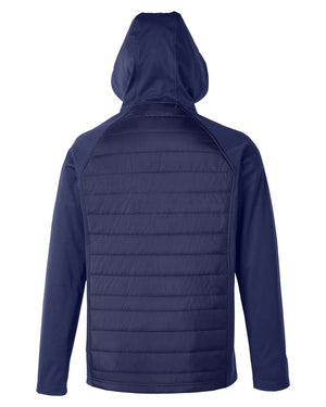 CORE365 Unisex Techno Lite Hybrid Hooded Jacket