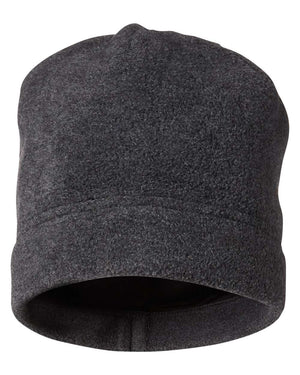 CORE365 Journey Fleece Beanie - Heather Charcoal