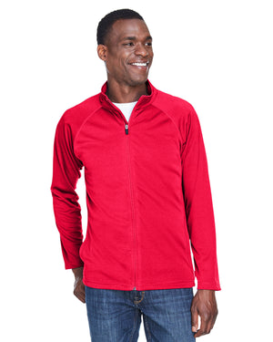 Devon & Jones Men's Stretch Tech-Shell® Compass Full-Zip - Red