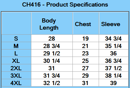 Berne Apparel Berne Men's Heritage Chore Coat - Specs