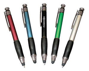 PDA Charger Soft Stylus Ball Point Pen