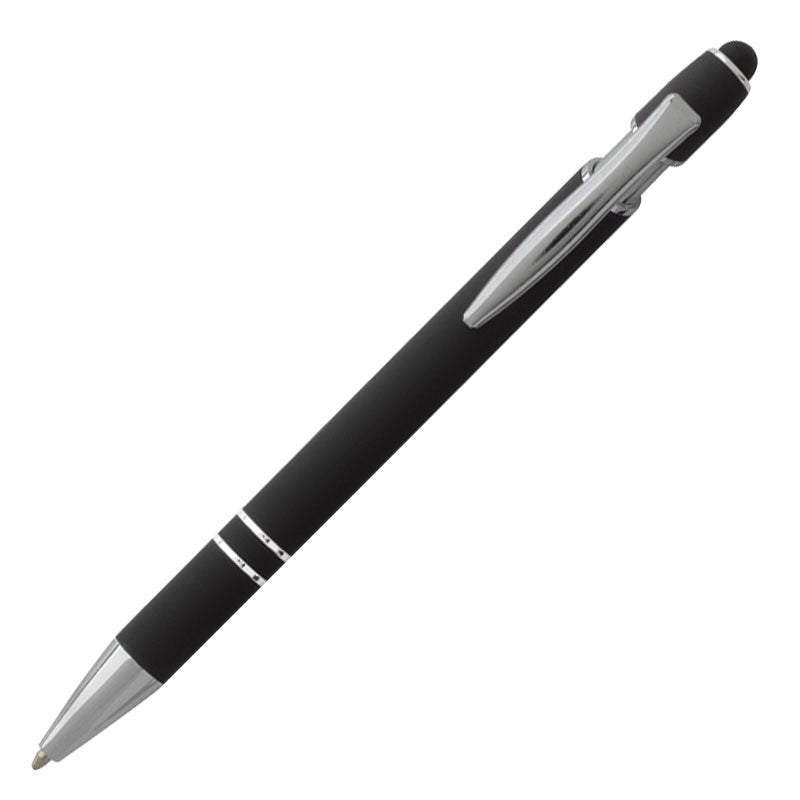 Shelby Soft Grip Pen - Black