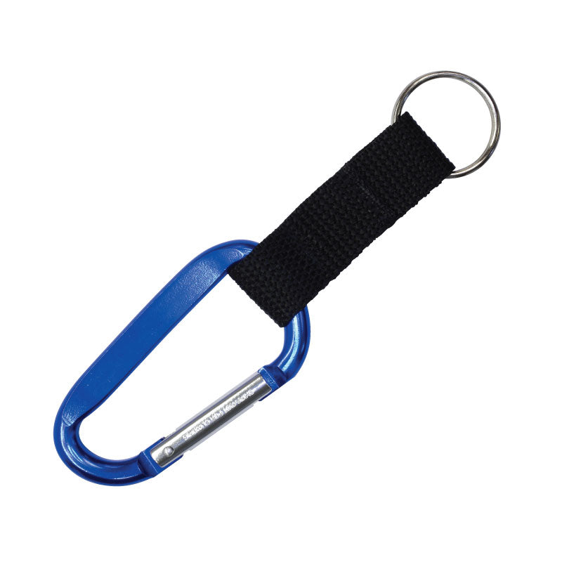 Carabiner Keychain - Blue