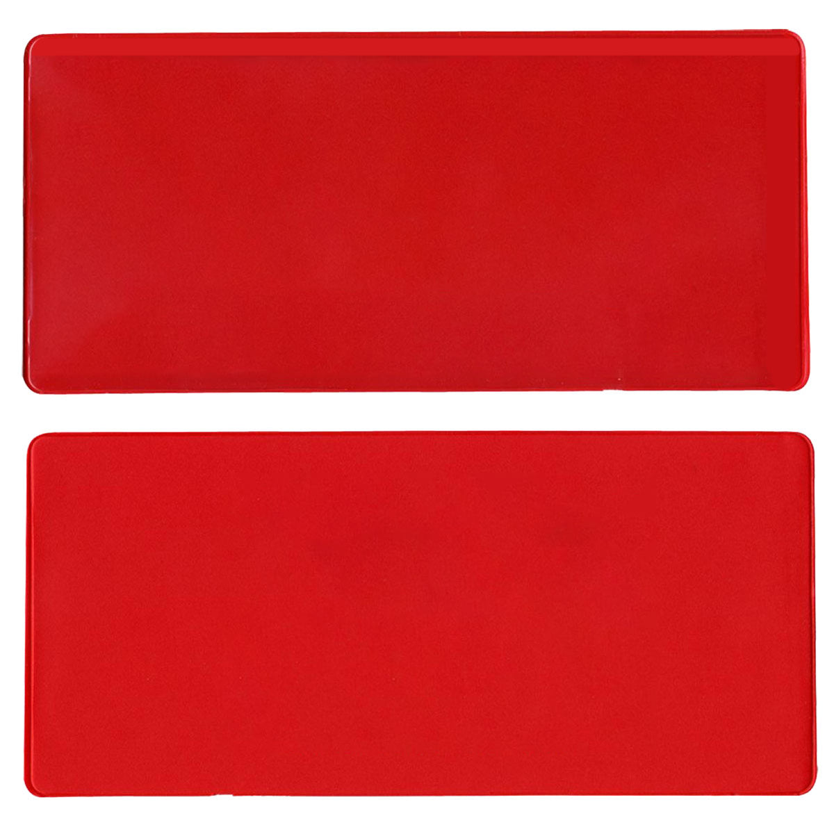 Large Policy Holder (opens on long side) - Red