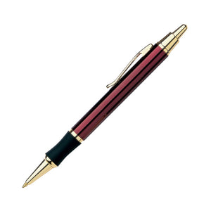 Galaxy Metal Click-Action Promotional Pen - Red With Gold