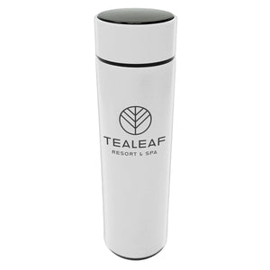 Flowe Matte Finish Bottle with Two-Tone Lid - White