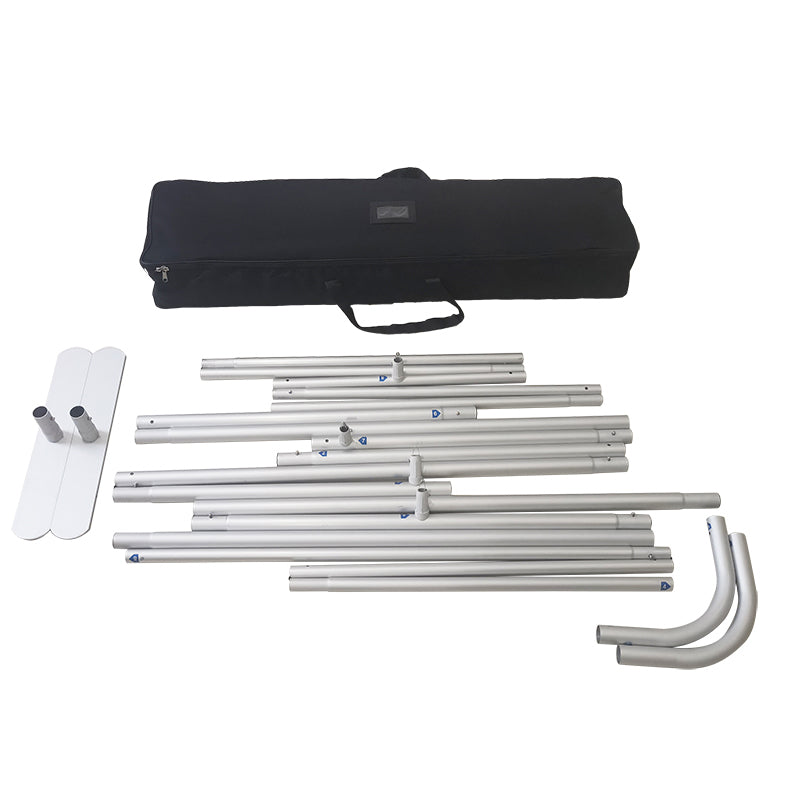 10'W x 8'H EuroFit Straight Wall Display Kit, with Full Color Graphics Double Sided