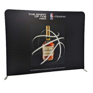 10'W x 8'H EuroFit Straight Wall Display Kit, with Full Color Graphics Double Sided