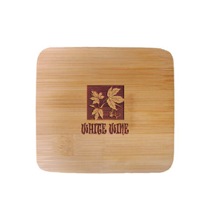 Square Bamboo Coaster - 4 Piece Set - Square