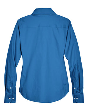 Devon & Jones Ladies' Crown Collection® Solid Oxford Woven Shirt