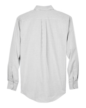 Devon & Jones Men's Crown Collection® Gingham Check Woven Dress Shirt
