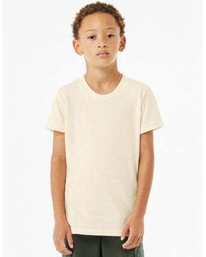 Youth CVC Jersey T-Shirt - Heather Natural
