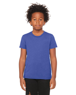 Youth CVC Jersey T-Shirt - Heather True Roy