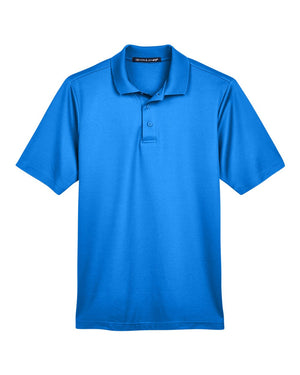 Devon & Jones CrownLux Performance™ Men's Plaited Polo - French Blue