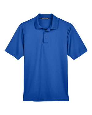 Devon & Jones CrownLux Performance™ Men's Plaited Polo - True Royal