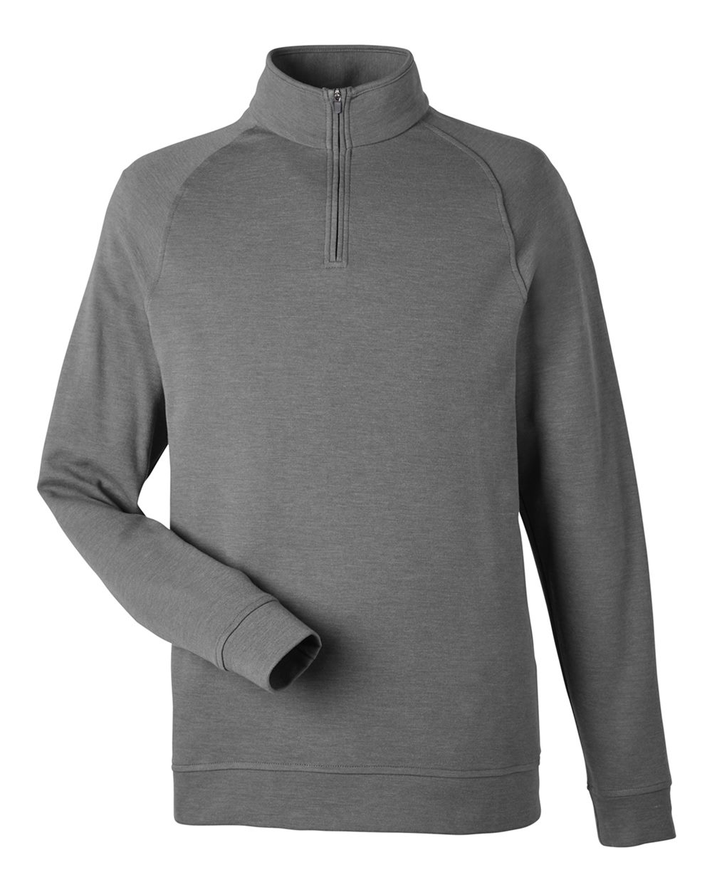 Devon & Jones New Classics® Men's Charleston Quarter-Zip - Graphite Melange