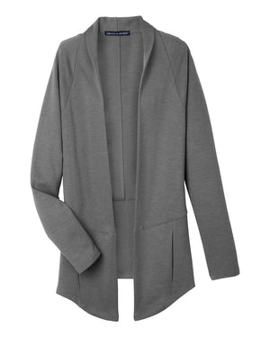 Devon & Jones New Classics® Ladies' Charleston Cardigan - Graphite Melange