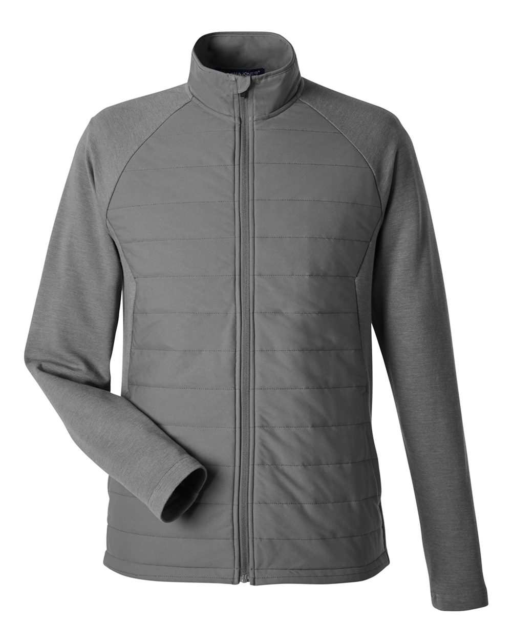 Devon & Jones New Classics® Men's Charleston Hybrid Jacket - Graphite Melange/ Graphite