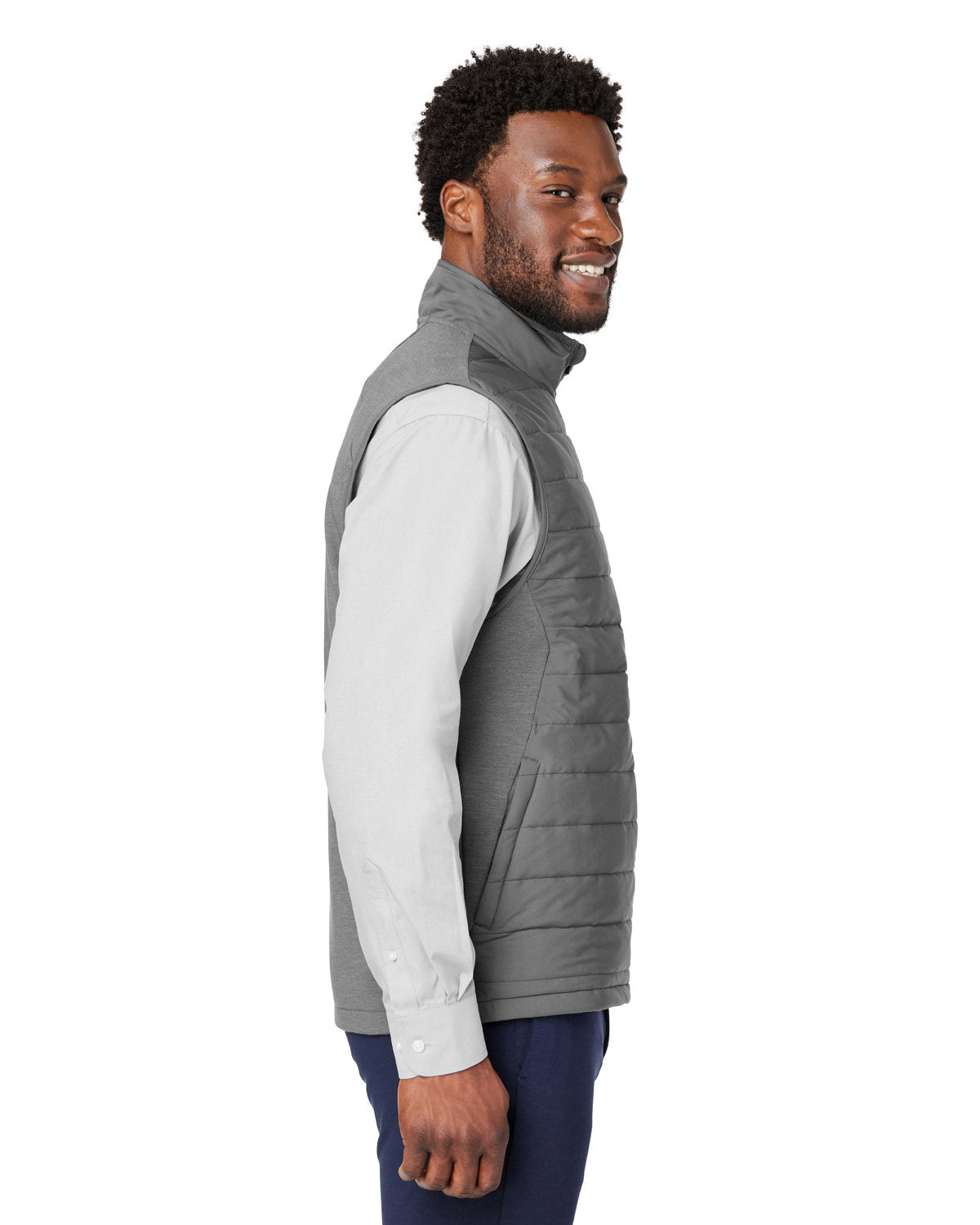 Devon & Jones New Classics® Men's Charleston Hybrid Vest - Side