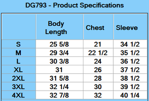 Devon & Jones Men's Bristol Full-Zip Sweater Fleece Jacket - Specs