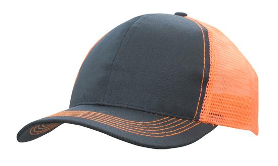 6 Panel Mesh Back Cap Breathable P-Twill - Custom Embroidered - HP3819 -
