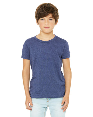 Youth CVC Jersey T-Shirt - Heather Navy