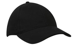 6 Panel Unstructured Heavy Brush Cotton Cap - HP_4241 -