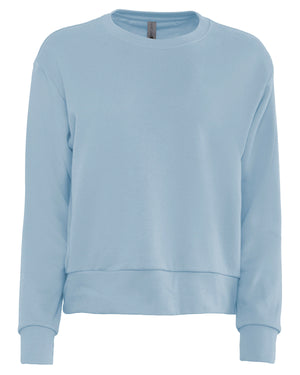 Ladies' Laguna Sueded Sweatshirt - Stonewash Denim