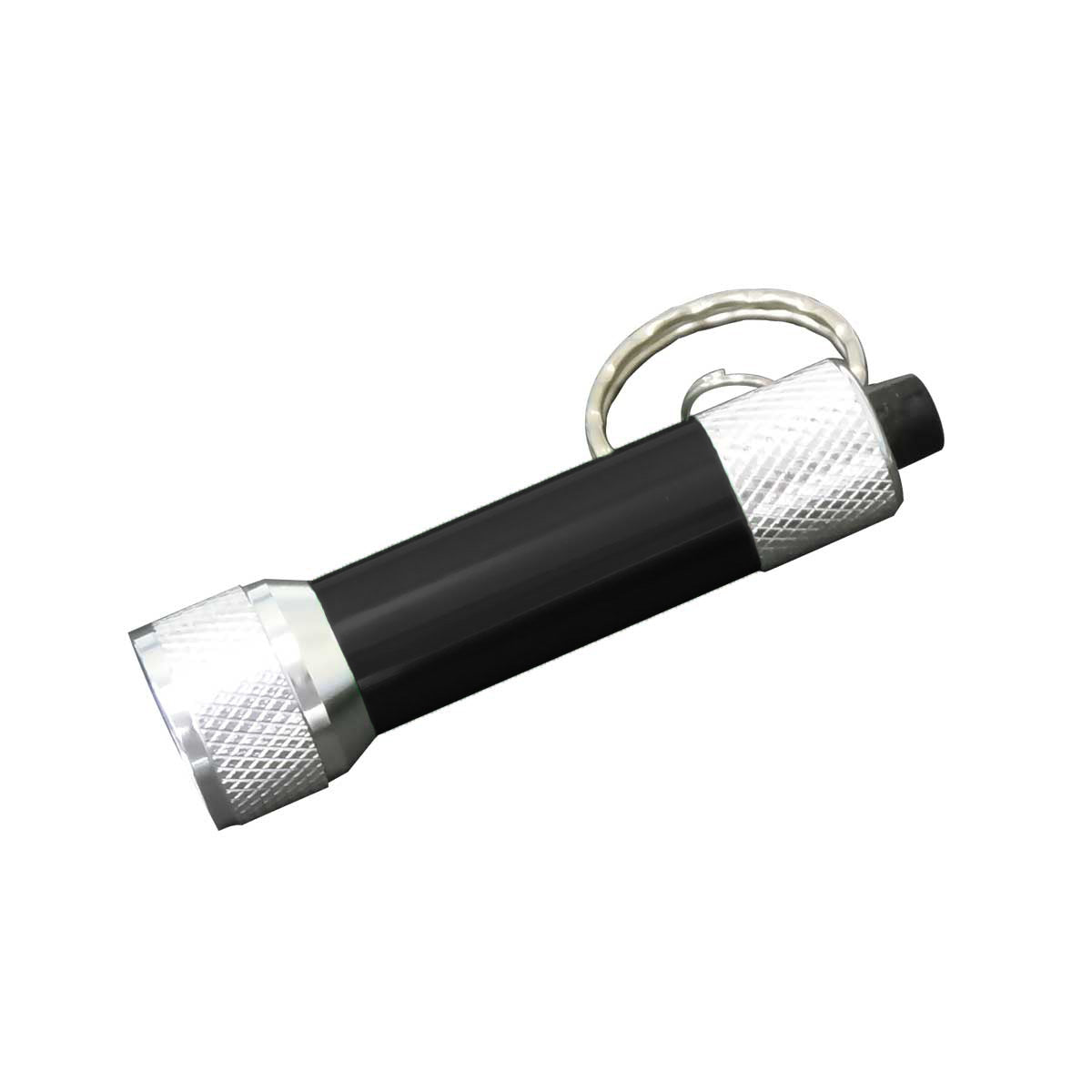 5-LED Flashlight Key Tag - Black