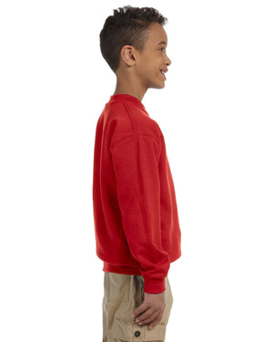 Gildan Youth Heavy Blend™ Fleece Crew - Side