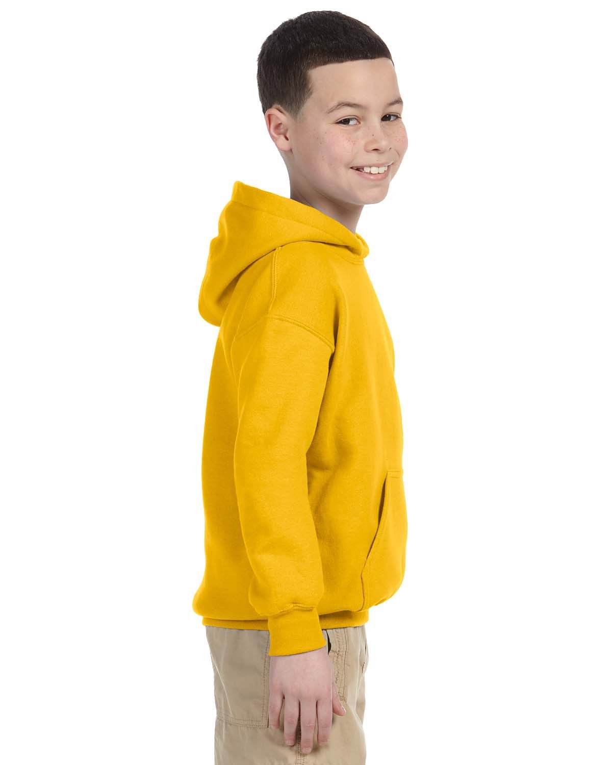 Gildan Youth Heavy Blend™ Hooded Sweatshirt - Side