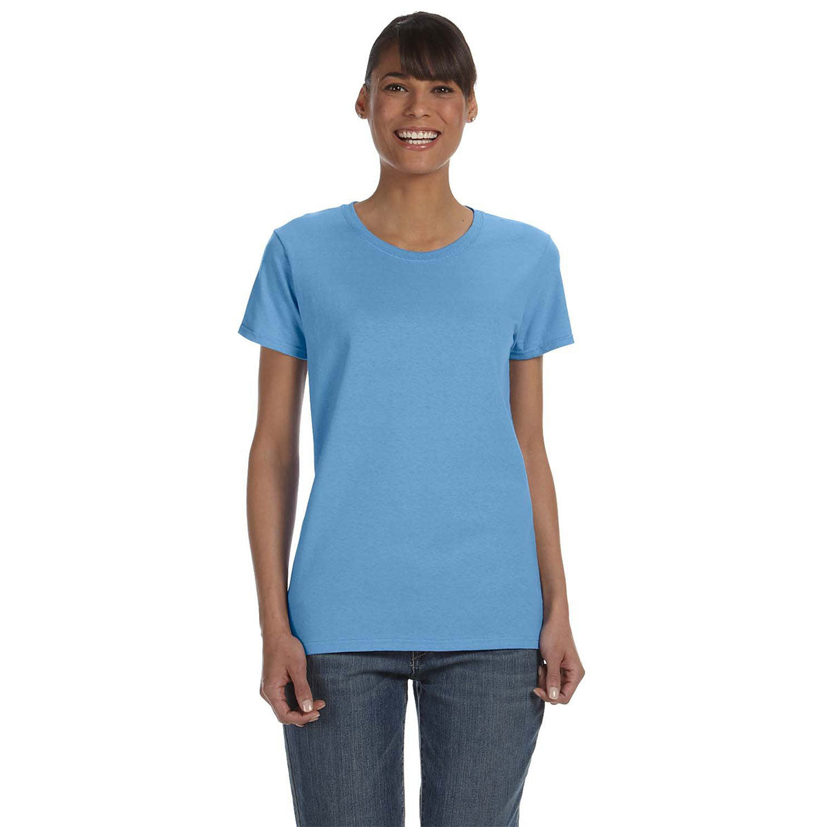 Gildan Women's Heavy Cotton™ T-Shirt - Carolina Blue