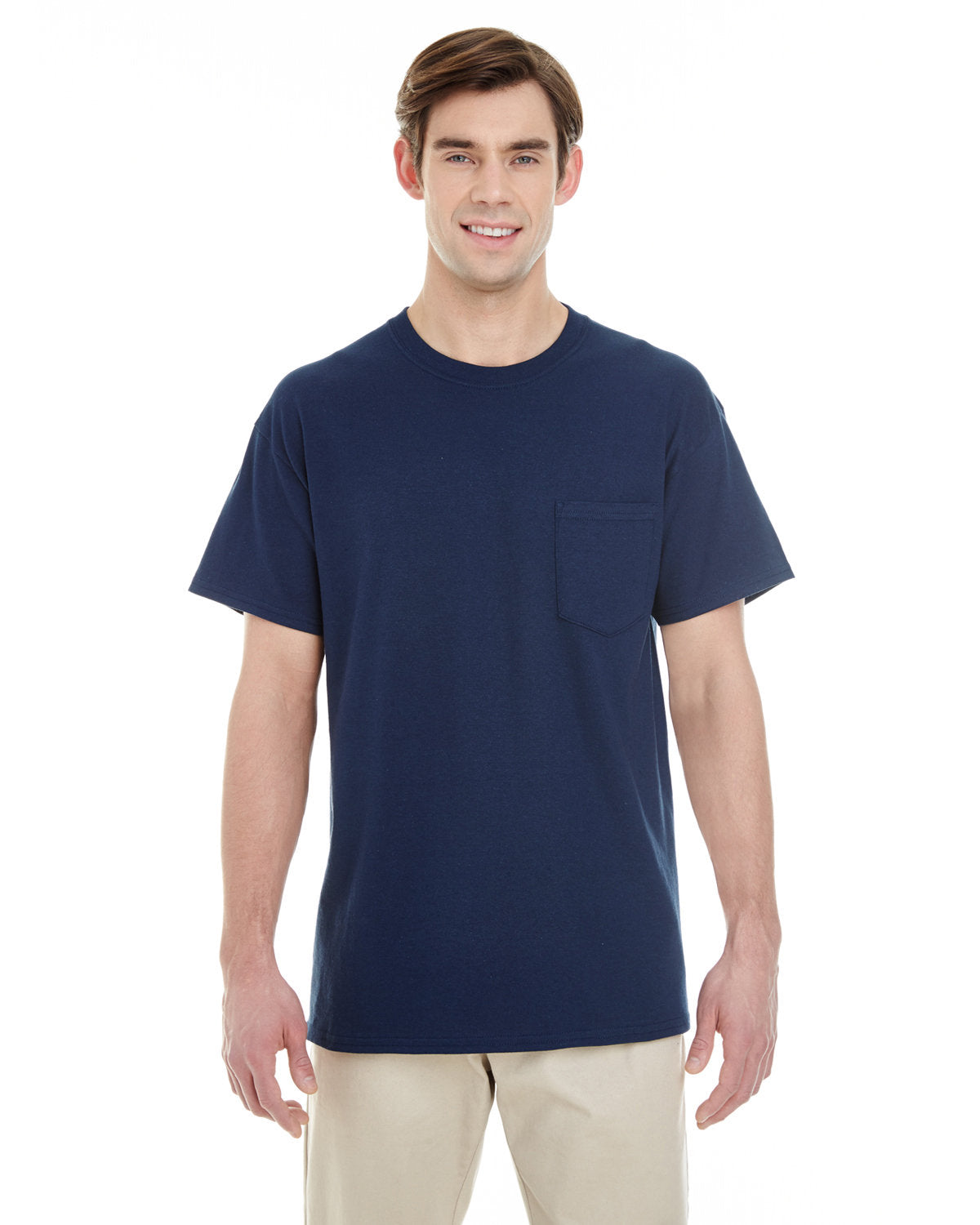 Gildan Unisex Heavy Cotton Pocket T-Shirt - Front
