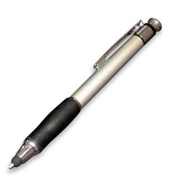 PDA Charger Ball Point Pen - Silver