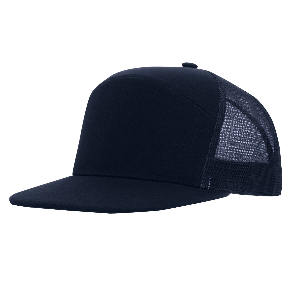 American Twill A Frame Cap w/ Mesh - Navy