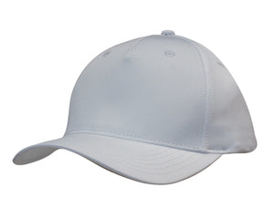 5 Panel Premium Pioneer Sports Twill - White