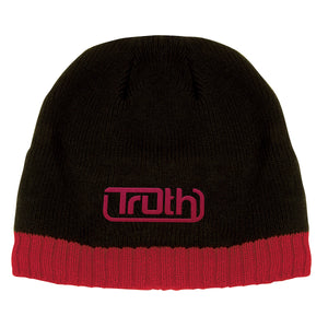 Cable Knit Contrast Beanie