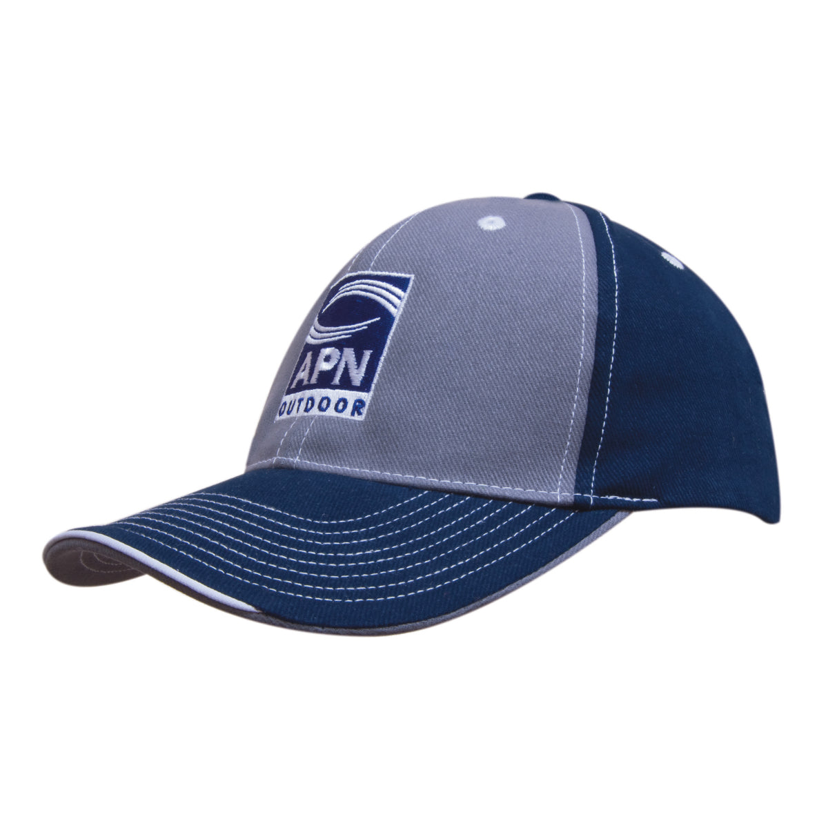 6 Panel BHC 2 Tone Cap with Sandwich Lip