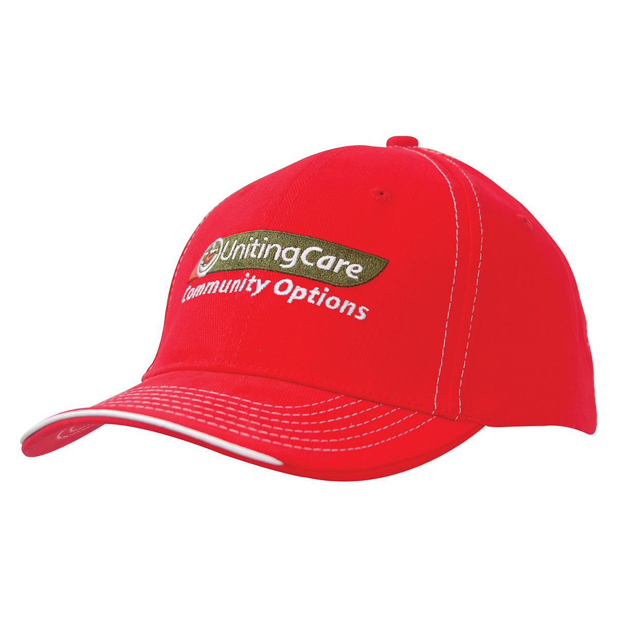 6 Panel BHC Cap with Contrast Sts & Sandwich