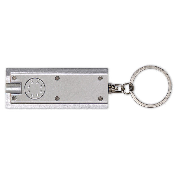 Illuminator LED Key Tag - Silver