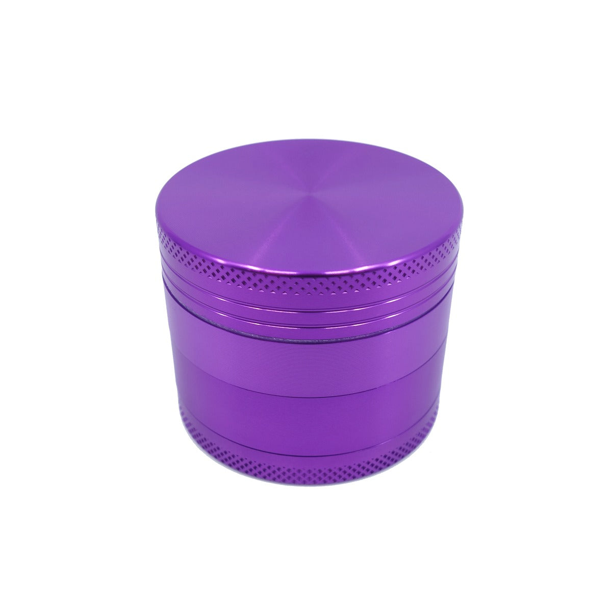 4-Part Aluminum Metal Grinder - Purple