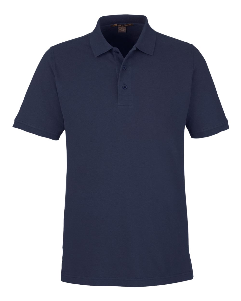 Harriton Men's Valiant Cotton Snag Protect Polo - Dark Navy